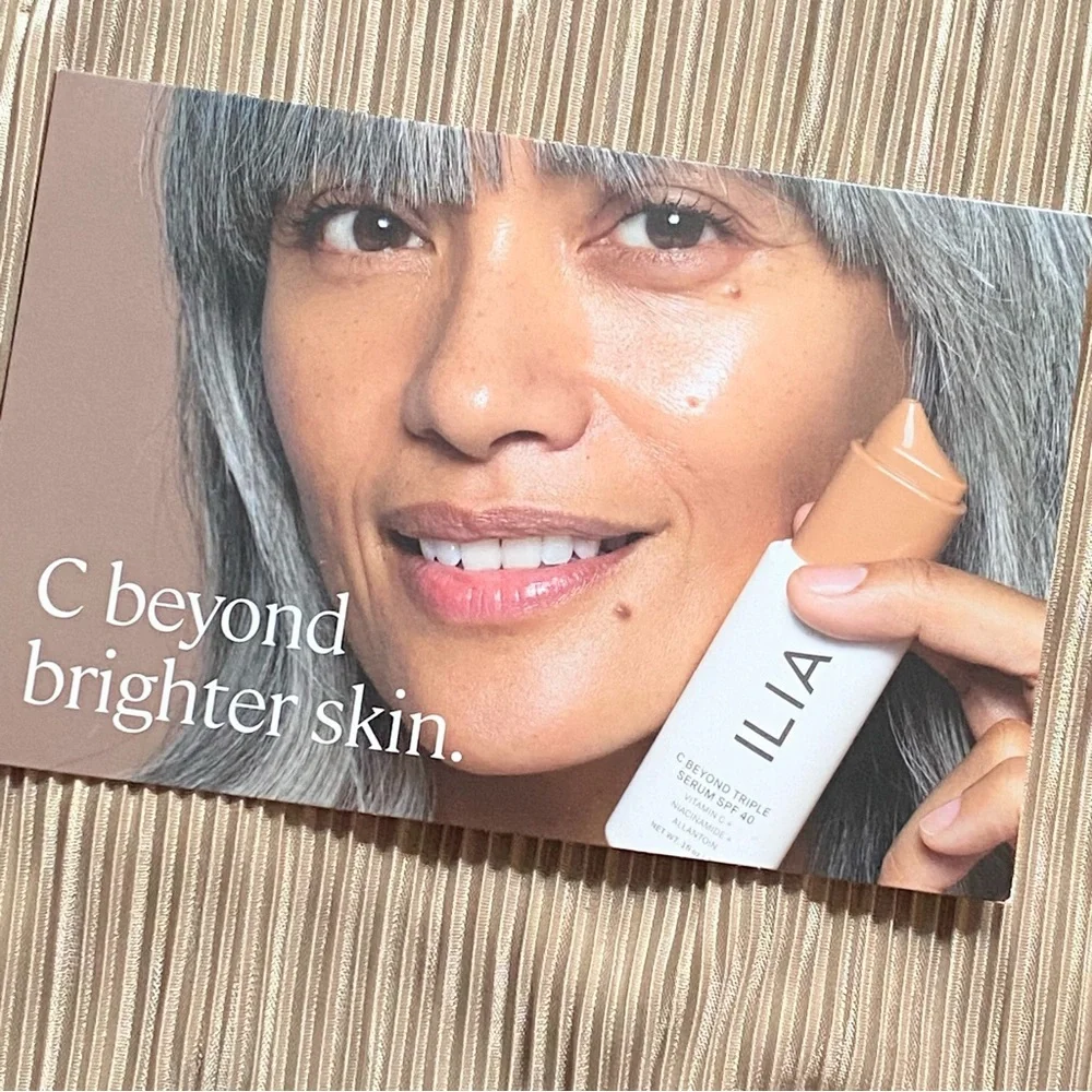 ILIA C Beyond Triple Serum SPF 40 - Tone 1, Tone 2, Tone 3 PACKETS